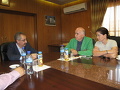 Επισκεψη Πρύτανη Πανεπιστημίου Κρήτης κ. Ιωάννη Παλλήκαρη μαζί με τη σύζυγο του κ. Βαρβάρα Τερζάκη στο Πανεπιστήμιο του Nablus στη Παλαιστίνη