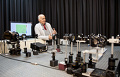 Professor Ioannis Pallikaris at the research labs of IVO