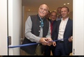 Ο Καθ. Ι. Παλλήκαρης, εγκαινιάζει τα νέα γραφεία της Οφθαλμολογικής εταιρείας Βορείου Ελλάδος στην Θεσσαλονίκη, Σάββατο 26 Σεπτεμβρίου 2015